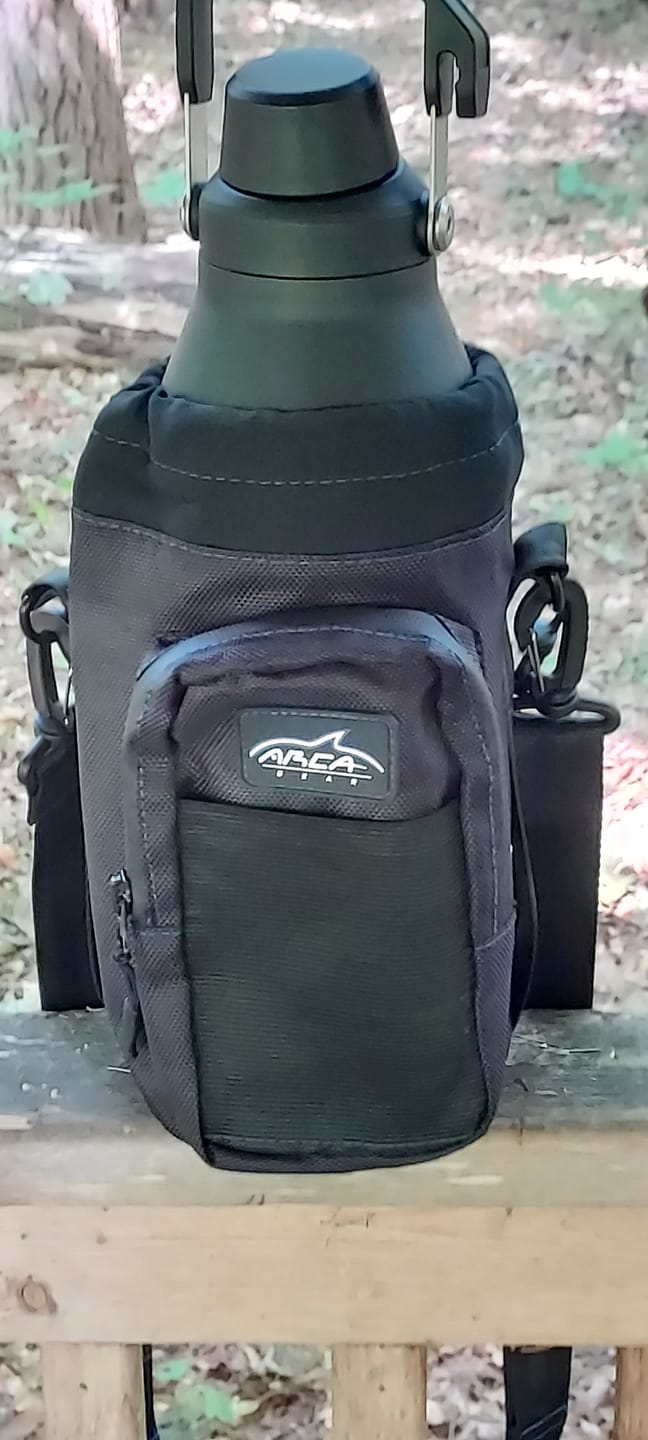Customer photo: John M.'s Hydro Carrier with his 50 oz bottle