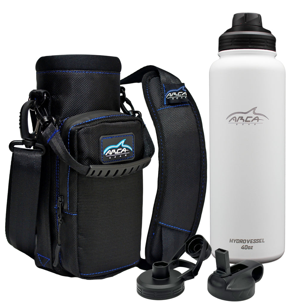 Arca Gear 40 oz Hydro Carrier - Insulated Water Bottle Sling w/Carry