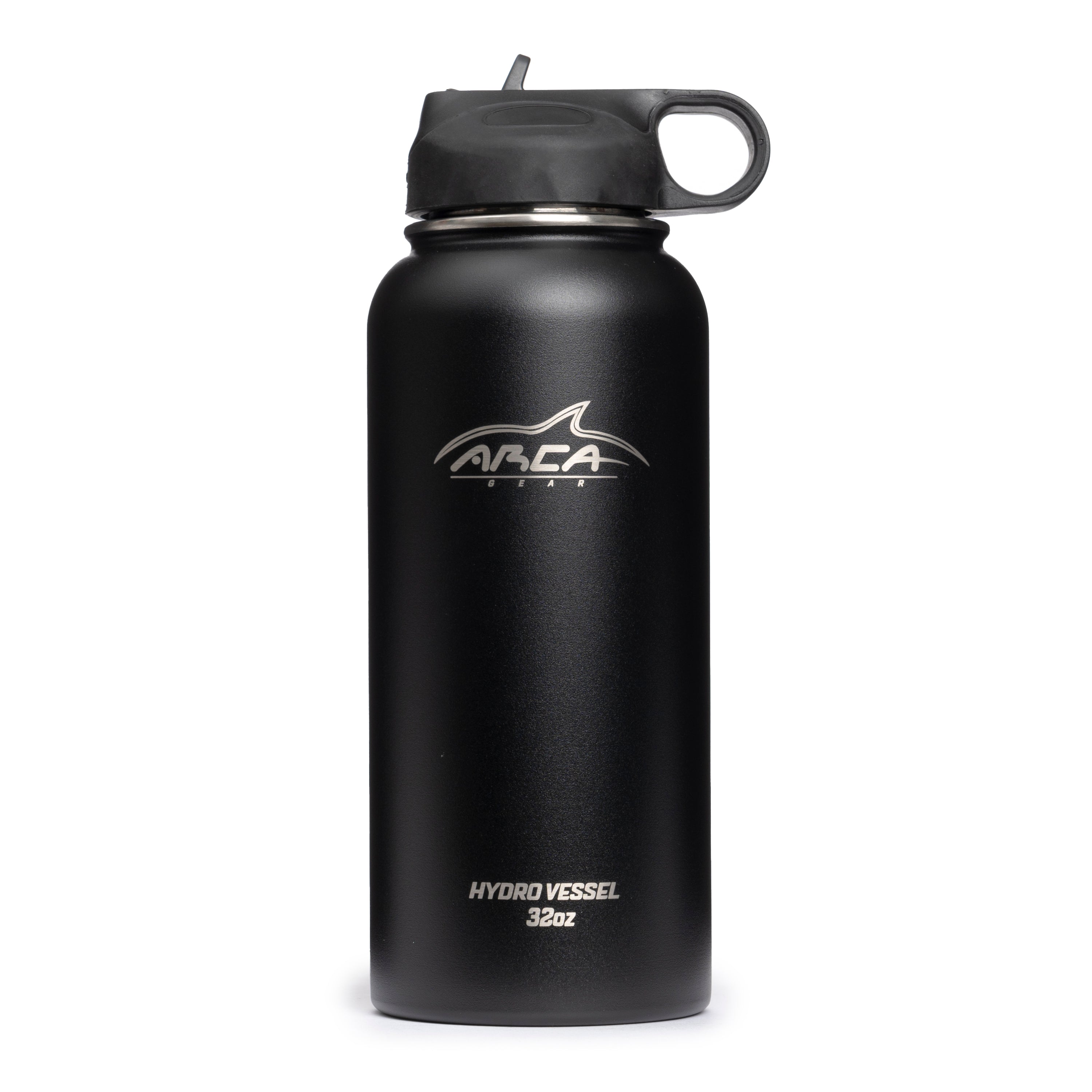 Hydroclear Hydro ss bottle straw lid 32-fl oz Stainless Steel Water Bottle  in the Water Bottles & Mugs department at