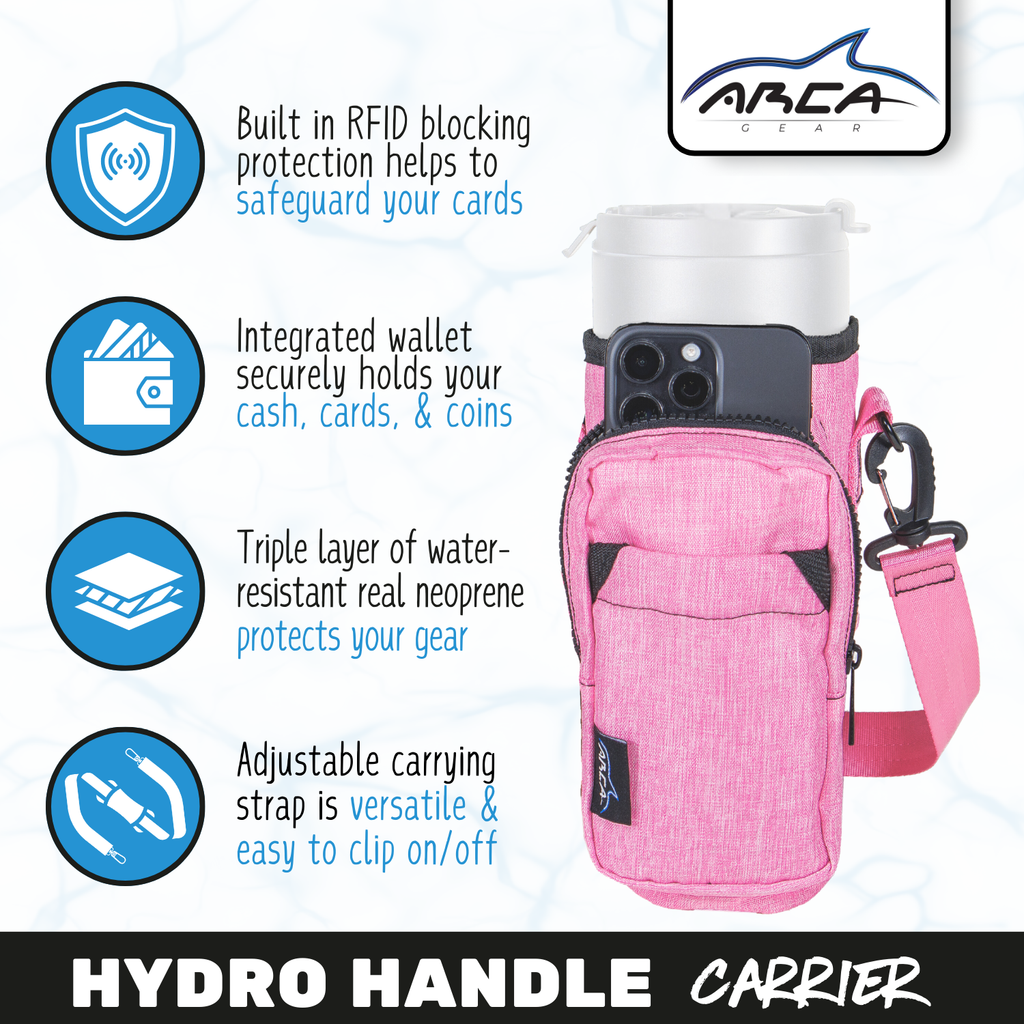 Arca Gear 64 oz Hydro Carrier bleu bouteille d'eau isolée porte-élingue Arca Gear 64 oz Hydro Carrier bleu bouteille d'eau isolée porte-élingue