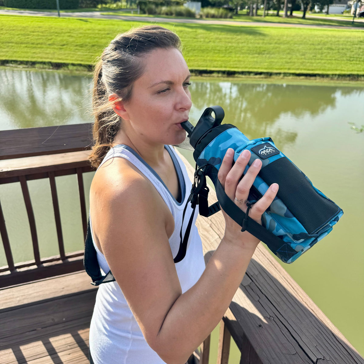 From the gym to the outdoor loop.
